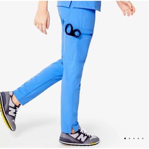 Figs Small Scrub pants - ceil blue